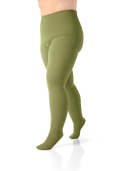Pure Olive Flachstrick Tights Pure Olive Flachstrick