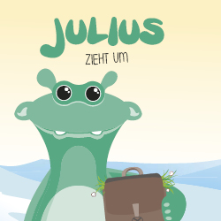 Band 6 Titelbild Julius zieht um Titelbild
