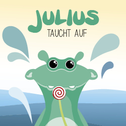 Band 1 Titelbild Julius taucht auf Titelbild