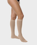 Juzo Basic below-knee stockings in Almond Juzo Basic below-knee stockings in Almond