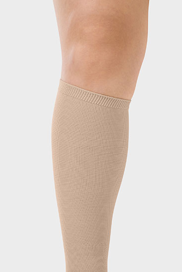 Product image - top border, below-knee stocking Top border, below-knee stocking