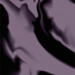 Colour box with violet-black batik pattern